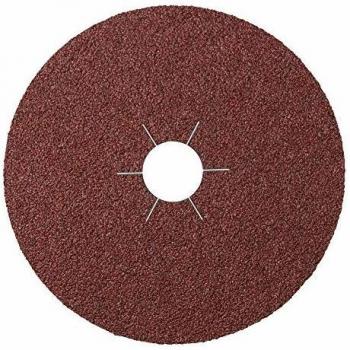 Klingspor 10979 Discos de Fibra Vulcanizados, CS 561, 30 Forma de Perforación, 30 Grano, 115 mm x 22 mm