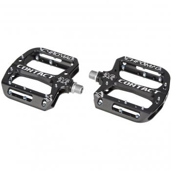 Chromag Contact Pedales para Bicicleta de montaña, MTB, Ciclo/VAE/E-Bike, Unisex Adulto, Negro, 110x105mm