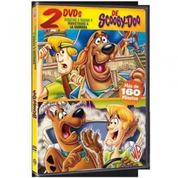 Pack scooby doo piratas a babor monstruos a la carrera dvd