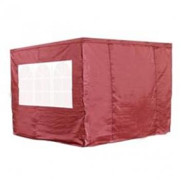 Pack 4 Laterales para Carpas Plegables 3x3 Master 2L1V1P - Color Rojo