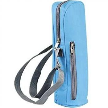 Amig - Nevera Portátil Isotérmica Azul y Gris para Alimentos y Bebidas Flexible y Lavable Ideal para Picnics, Viajes o Excursiones | Fácil de Limpiar, Cómoda y Resistente - Capacidad 30 litros