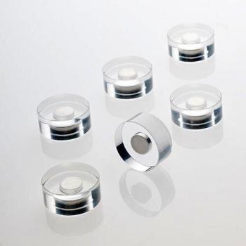 magnetoplan Design-Magnete, 25 mm, Inhalt: 6 Stück