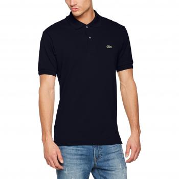 Lacoste Classic Fit Navy Blue Piqué Polo Shirt for Men 5XL