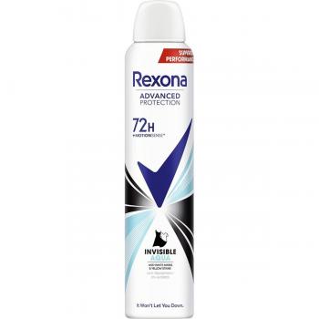 Rexona Advanced Invisible Aqua 200ml Spray Deodorant