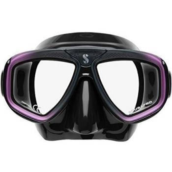 Scubapro Zoom EVO - Máscara de buceo, color negro y lila