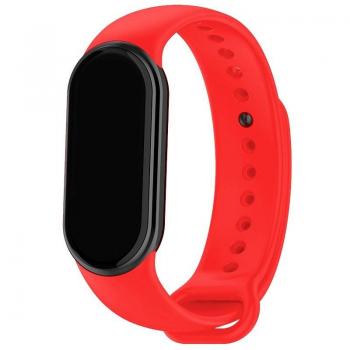 Correa Liso Rojo para Xiaomi Smart Band 8 / Band 9
