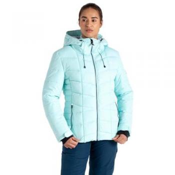 Chaqueta de Esquí Impermeable y Transpirable Dare2b Blindside para Mujer, Color Azul Agua, Talla 14