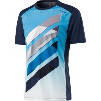 Head Vision Striped Crew Camiseta, color azul oscuro, tamaño XL-164