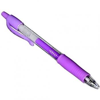 Bolígrafo Pilot G2 07 de tinta de gel color morado