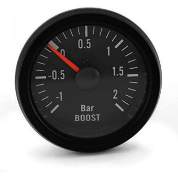 Indicador de presión de carga AutoStyle Performance Instrument Negro Turbo +2.0> 1 bar 52mm PI 48924