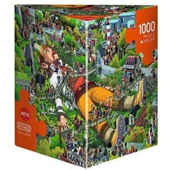 Puzzle Heye Gulliver Triangular 1000 Piezas