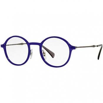 Ray-Ban 0Rx7087 Monturas de gafas, Violet, 46 Unisex-Adulto