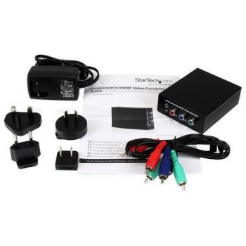 Conversor de Video Componente a HDMI con Audio de StarTech.com