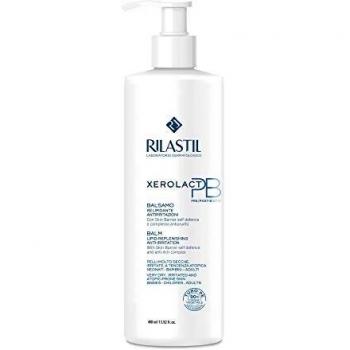 Rilastil Xerolact PB Body Balm - Relipidizing body balm, 400 ml tube, designed for dry and very dry skin, provides intense hydration and restores the skin barrier