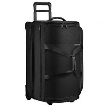 Briggs & Riley Bolsa de viaje Baseline Medium Wheeled Duffle Negro 91 L