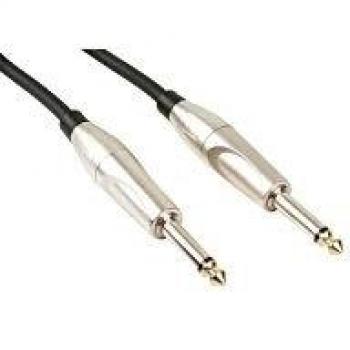 HQ Power PAC155 Cable de Audio 1m 6.35mm Negro