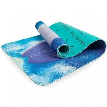 Myga Childrens Yoga Mat - Wave Rider Printed Kids Yoga Mat - Childs Exercise Mat for Pilates, Non Slip Multi Purpose Fitness Mat - Core Workout for Home, Gym, Studio