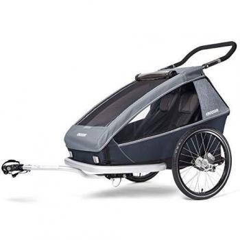 REMOLQUE NIÑO CROOZER KID VAAYA2 2020 AZUL GRAFIT
