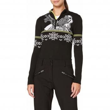 CMP Maglia Water Repellant 7h96926 Camiseta, Mujer, Negro, 46