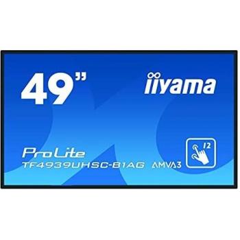 Iiyama ProLite TF4939UHSC-B1AG 49 Open Frame LED IPS UltraHD 4K Touchscreen Display Monitor