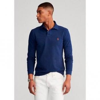 Ralph Lauren Stylish Polo Shirt for Men, Blue, Size XL