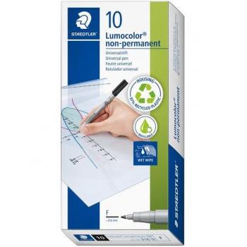Staedtler - 316 marcador 10 pieza(s) Negro 316-9