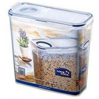 Contenedor Rectangular de Almacenamiento Lock & Lock 3.4L con Tapa Abatible