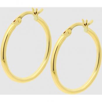 Pendientes Time Road AU00003/20 Oro 9K para Mujer, acabado brillo