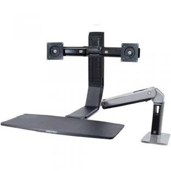 Ergotron WorkFit WorkFit-A Dual - Soporte para televisor