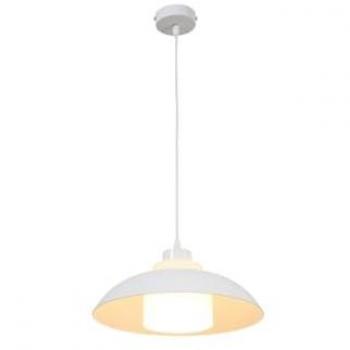 Lámpara de Techo de Metal Blanco - D. 34 x Alt. 120 cm - BRILIVA