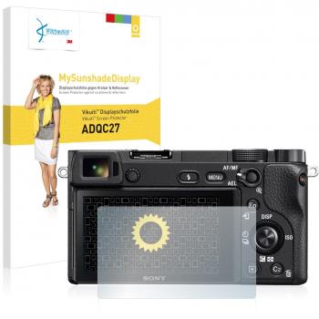 Vikuiti MySunshadeDisplay protector de pantalla ADQC27 de 3M para Sony Alpha 6300