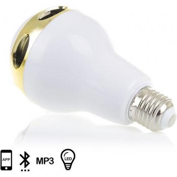 Altavoz Bluetooth Diseño Bombilla con Iluminación