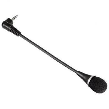 Hama 057152 - Micrófono externo para VoIP, color negro