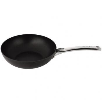 Arcos Durapro Wok Antiadherente, Acero Inoxidable, Negro, 28 cm