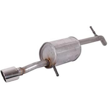Silenciador trasero universal Walker 24284 - Silenciador trasero, compatible con diversas marcas y modelos de vehículos, fabricado en acero inoxidable para mayor durabilidad, diseño de flujo libre que mejora el rendimiento del motor, fácil instalación