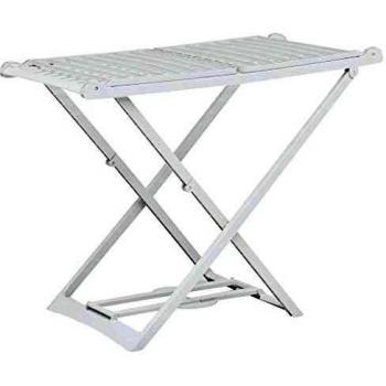 Folding White Plastic Clothes Dry Rack