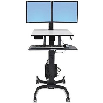 Ergotron WorkFit-C Dual Sit-Stand Workstation