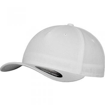 Flexfit 5 Panel Unisex Cap - White