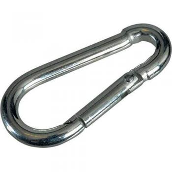 Mosquetones de Acero Galvanizado para Bomberos 4mm (Juego de 4)