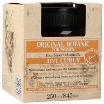 Mascarilla Original Botanic 3 en 1 para Cabello Rizado Método Curly Women 250g
