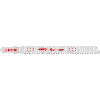 Ruko 3218018 - Pack de 5 sierras de calar HCS acero 100 mm