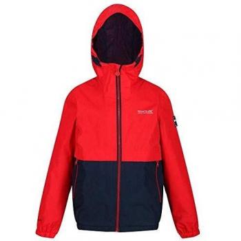 Regatta Haskel Chaqueta, Truered/Azul Marino, 11 años para Niños
