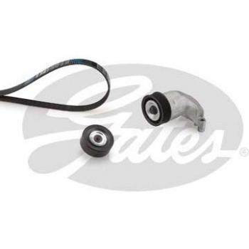 Juego de correas trapeciales poli V GATES K076PK1740