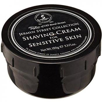 Taylors of old bond street jermyn street collection shaving cream for sensitive skin screw tread pot 150gr