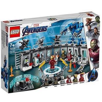 LEGO Super Heroes - Iron Man: Sala de Armaduras, Juguete de Construcción de la Colección de Trajes de Combate de Tony Stark
