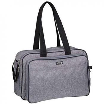 Safety 1st Nap To Go Bolsa de Cambio bebé y Cuna de Viaje 2 in 1, Bolsa de viaje, Cuna Portatil para que el bebé tome una siesta o para cambiar pañales, Gris