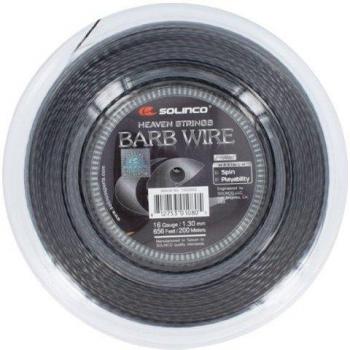Solinco Barb Wire 16g Black Tennis String Reel (200m)