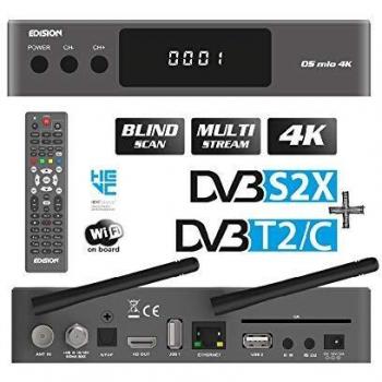 EDISION OS Mio 4K -UHD Linux E2 Combo-Receiver H.265/HEVC