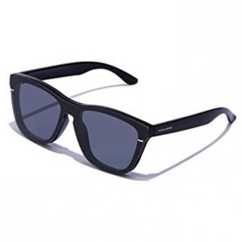 HAWKERS One Dream - Gafas de sol cuadradas para hombre, color negro con lentes gris polarizado, unisex adulto, talla única