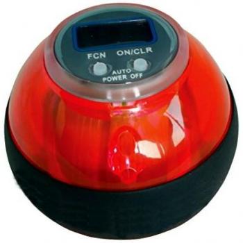 Tunturi-Fitness 14TUSFU151 Pelota Ejercitado Muñecas con Luz y Pantalla, Unisex Adulto, Multicolor, Talla Única